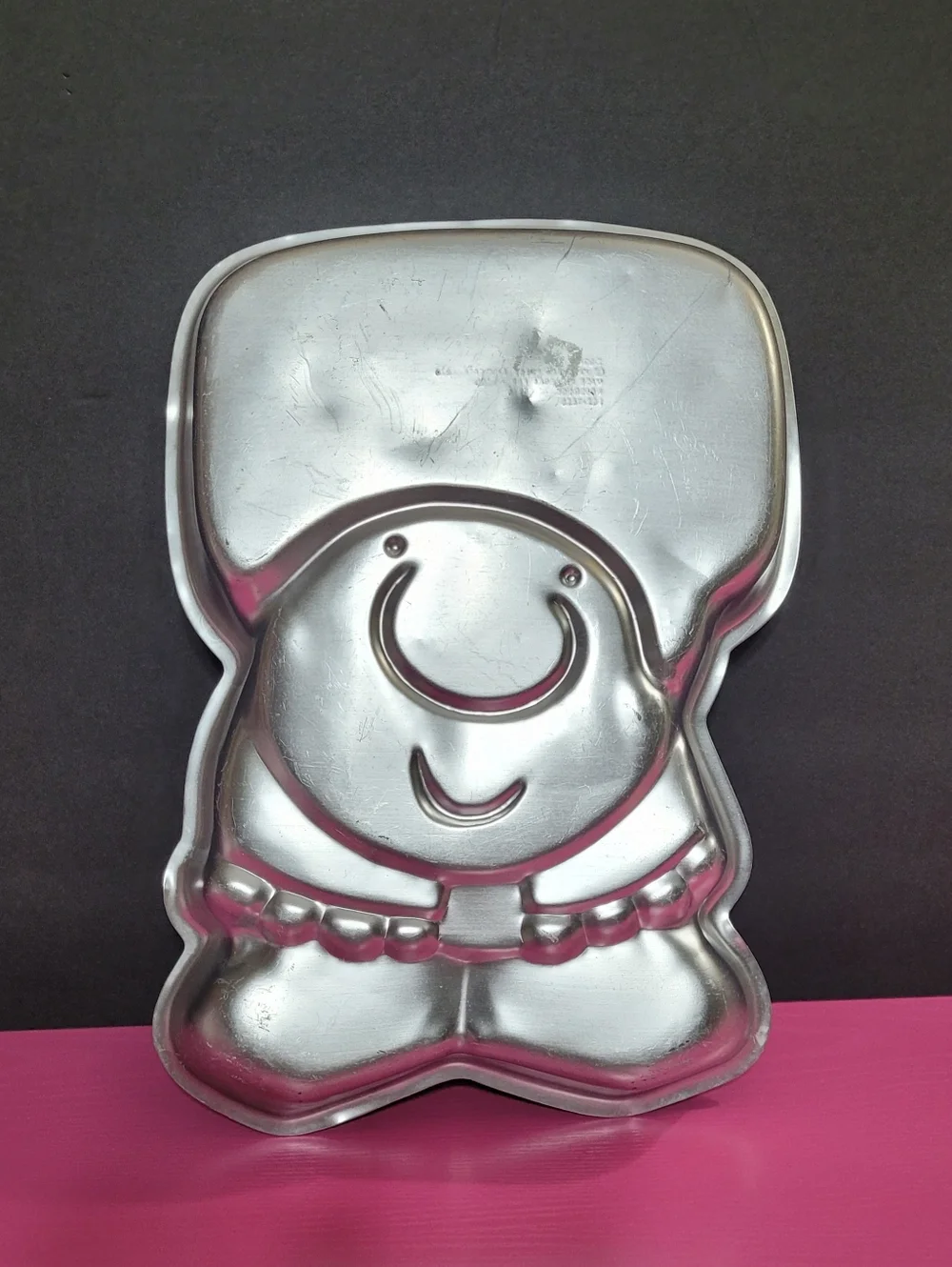 Vintage 1978 Wilton Ziggy Aluminum Mold Pan